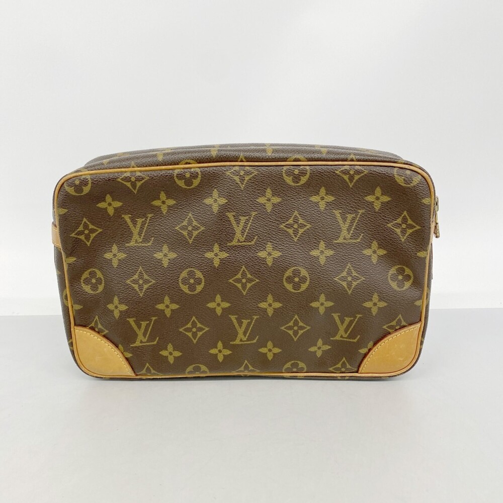 LOUIS VUITTON Brown Monogram Clutch Bag - Picture 10 of 10